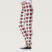 Leggings Luv-A-Bull American Bulldog Pit Bull Heart (Gauche)