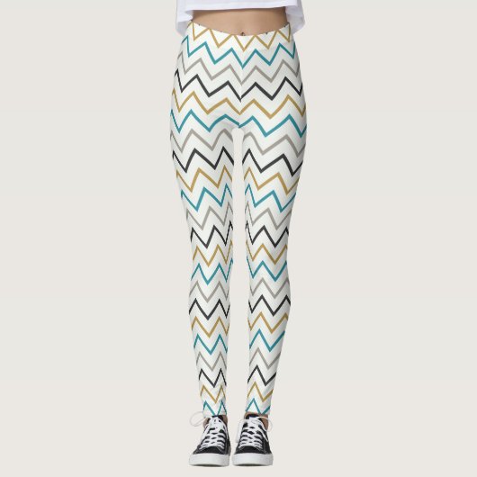 Leggings Luxe bleu (Devant)