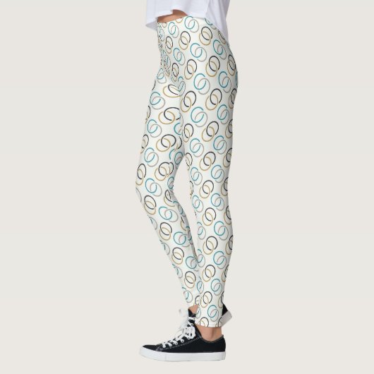 Leggings Luxe bleu (Gauche)