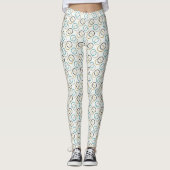 Leggings Luxe bleu (Devant)