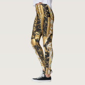 Leggings Luxe Gold Look (Gauche)