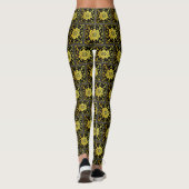 Leggings Luxe Moderne Elégante Collection Florale (Dos)