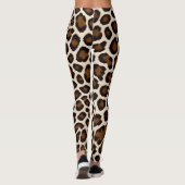 Leggings Luxe Populaire White Leopard Elegance Collection (Dos)