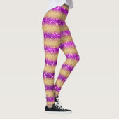 Leggings Luxe Purple Populaire Cadeau Parties scintillant O (Droite)