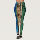 Leggings Luxe raffiné Ile des Caraïbes africaines (Dos)