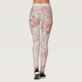 Leggings Luxe Rose Rose Blush Parties scintillant Marble Aj (Dos)