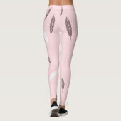 Leggings Luxury Popular Feathers Boho Collection (Dos)