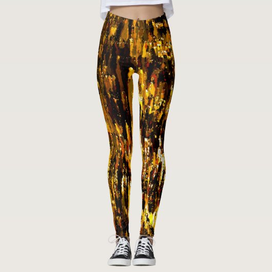 Leggings Luzes foscas de vela sob uma placa de gelo (Devant)