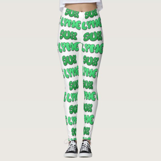 Leggings Lyme Sux (Devant)