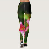 Leggings Lys de flamme olympique rose chaud (Dos)