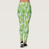 Leggings Lys de la Vallée Motif Floral (Dos)