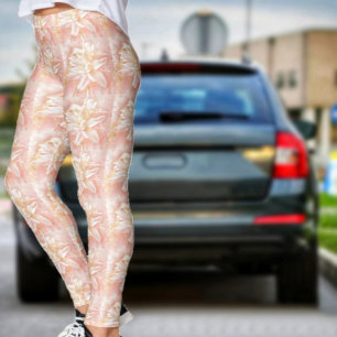 Leggings Lys En Imaginaire Rose