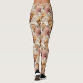 Leggings lys Maternité Fleurs lis calla Luxe Femmes (Dos)