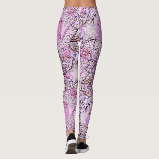 Leggings Lys roses...... (Dos)