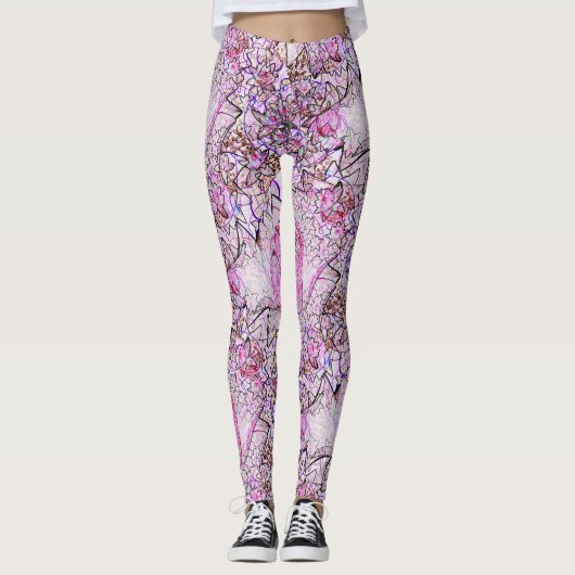 Leggings Lys roses...... (Devant)