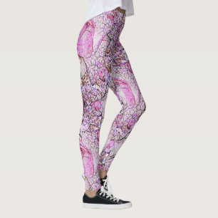 Leggings Lys roses......