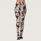 Leggings Lys sur noir (Dos)