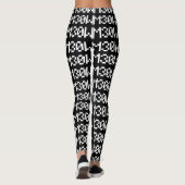 Leggings M30W [Sons animaux de léopards] (Dos)