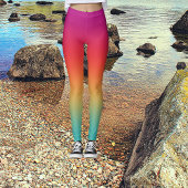 Leggings Macaron Ombre Tie Dye Doux Clair