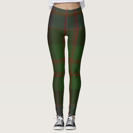 Leggings MacDonald Tartan Clan Plaid (Devant)