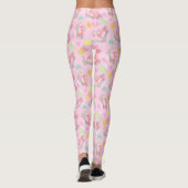Leggings Machines à coudre rose (Dos)