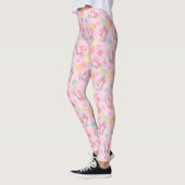 Leggings Machines à coudre rose (Gauche)