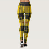 Leggings MacLeod Scottish Clan Tartan Plaid Motif (Dos)