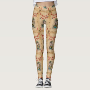 Leggings Mad Hatter Alice au pays des merveilles Nous somme