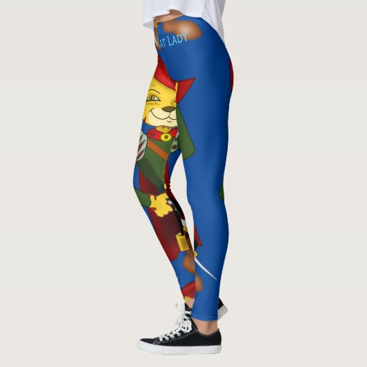 Leggings Madame Cat Lady 2024 pour le président Thunder_Cov (Gauche)