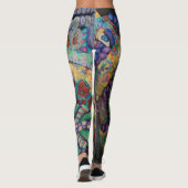 Leggings Magicien des légendes d'Oz Millefiori (Dos)