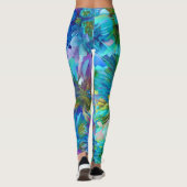Leggings Magie des couleurs sous-marines (Dos)