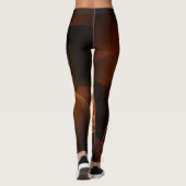 Leggings Magie du matin Art Abstrait (Dos)