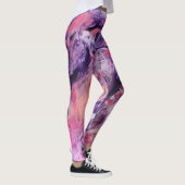 LEGGINGS MAGIE ROSE ET POURPRE (Droite)