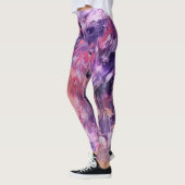 LEGGINGS MAGIE ROSE ET POURPRE (Gauche)