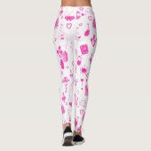 Leggings magique rose mystique (Dos)