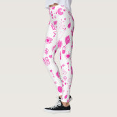 Leggings magique rose mystique (Gauche)