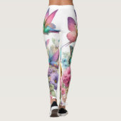 Leggings Magnifique design de couleur pastel - inspiré de l (Dos)