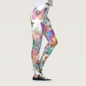 Leggings Magnifique design de couleurs pastel - inspiré de  (Droite)