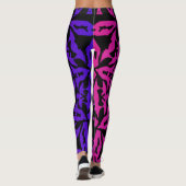 Leggings magnifique mandala unique (Dos)