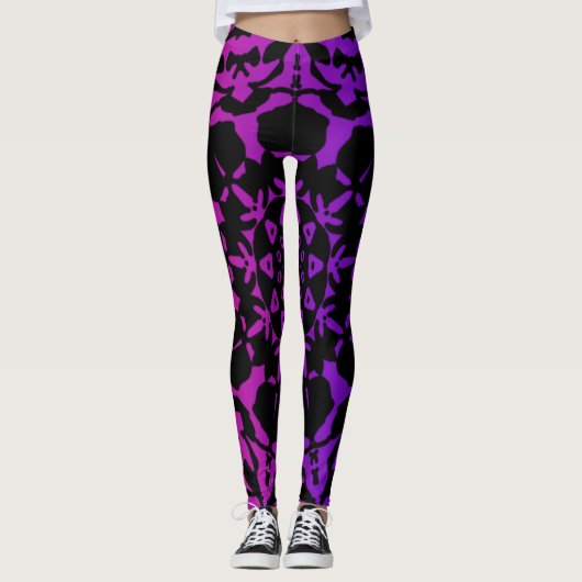 Leggings magnifique mandala unique (Devant)