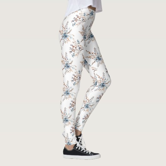 Leggings Magnolia bleu (Droite)