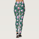Leggings Magnolia en fleurs (Dos)