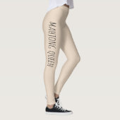 Leggings Mahjong Queen Beige (Droite)