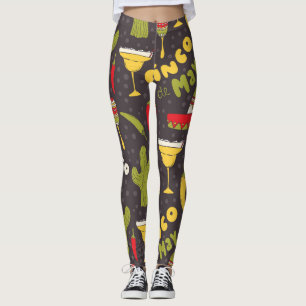 Leggings Mai anniversaire guêtres Cinco De Mayo 5 mai drôle