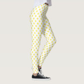 Leggings Maïs Cercles Pois Jaunes (Droite)