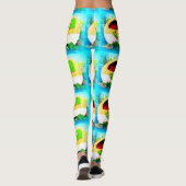 Leggings maison minuscule Thunder_Cove de caravane (Dos)