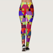 LEGGINGS MAISONS COMMUNAUTÉ MAISON COLORÉE (Dos)
