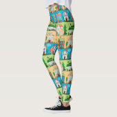 Leggings Maisons mignonnes (Gauche)