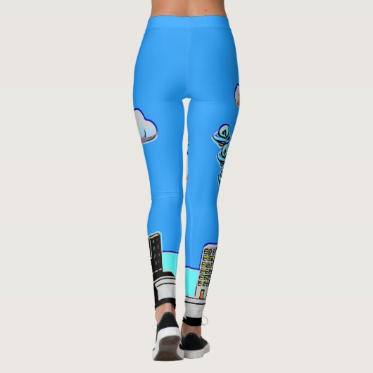 Leggings Maitre de Seattle (Dos)