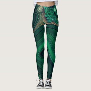 Leggings Malachite Cu6CO3(OH)2